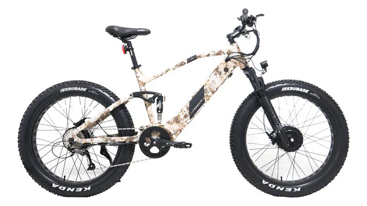 Eunorau Electric Bikes collection banner featuring high-performance e-bikes designed for city commuting and off-road adventures.