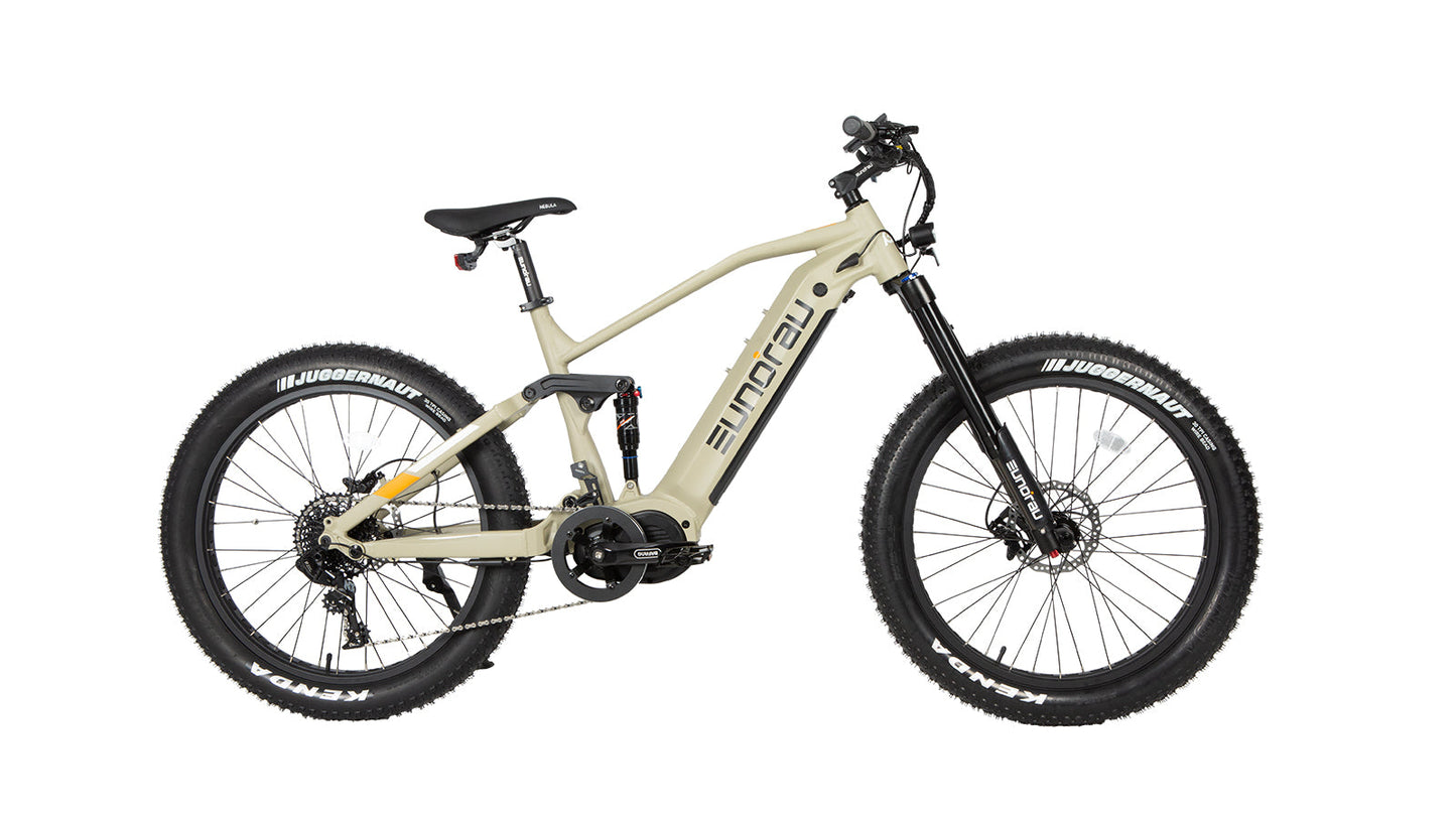 SPECTER-S 2024 E-Bike by Eunorau - 26" Fat Tire Model Specter S 1000W - FREE EXTRA BATTERY