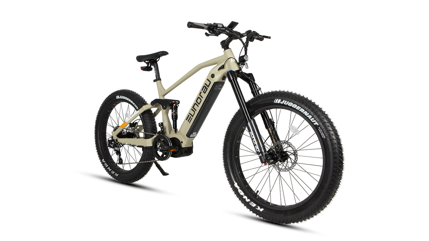 SPECTER-S 2024 E-Bike by Eunorau - 26" Fat Tire Model Specter S 1000W - FREE EXTRA BATTERY