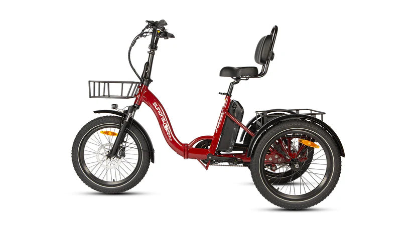 11 ONE TRIKE By Eunorau - City, Cargo, Trike, E-Bike - 50 Mile Range - Cost Effective - Folding
