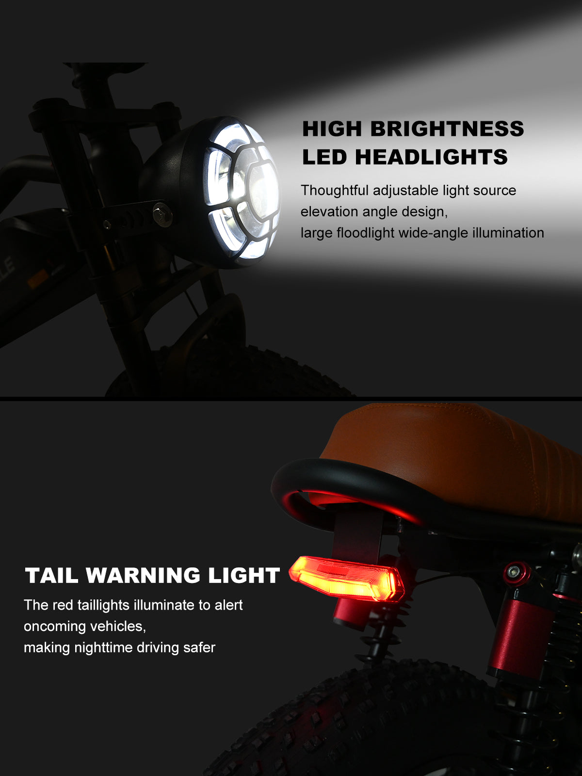 M3 - E-Bike BY Voltcycle - 1000W Electric Bike for Adults, 7 Speed Ebike with 26" Fat Tire, Max 30MPH & 50 Miles,