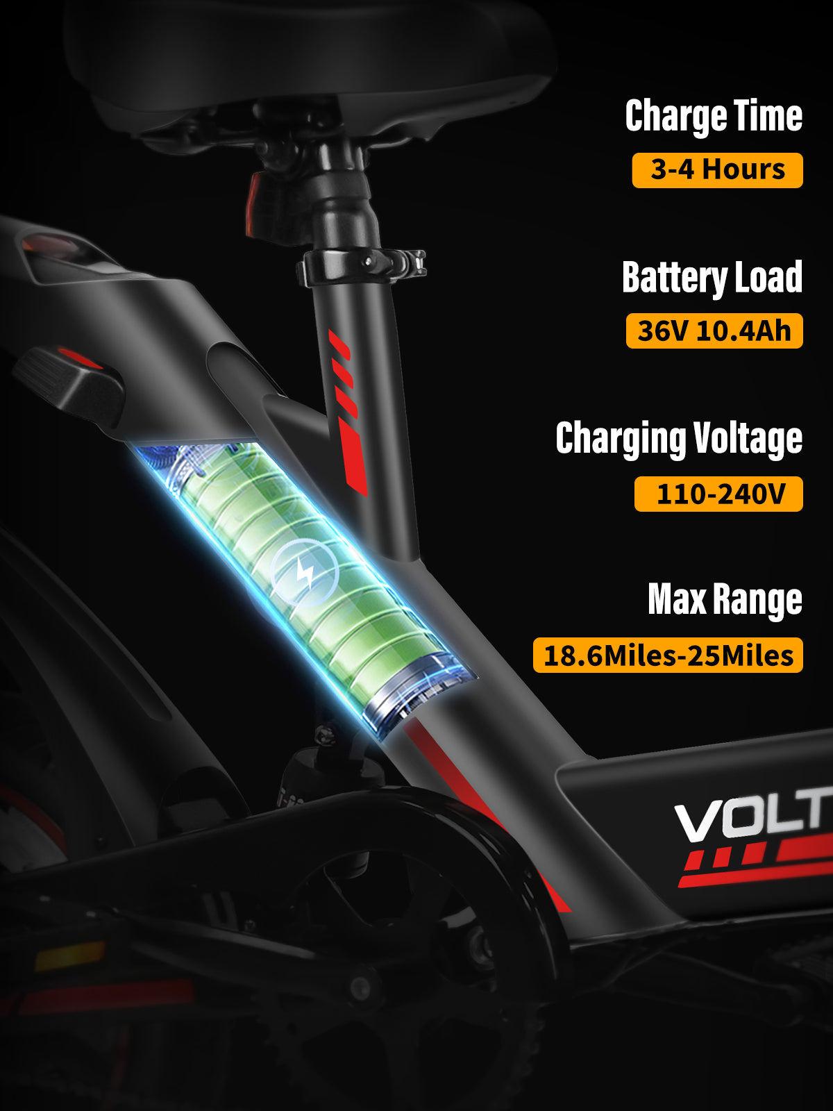 Y1-14 E-Bike by Voltcycle - 14 Inch - Mini Folding E-Bike