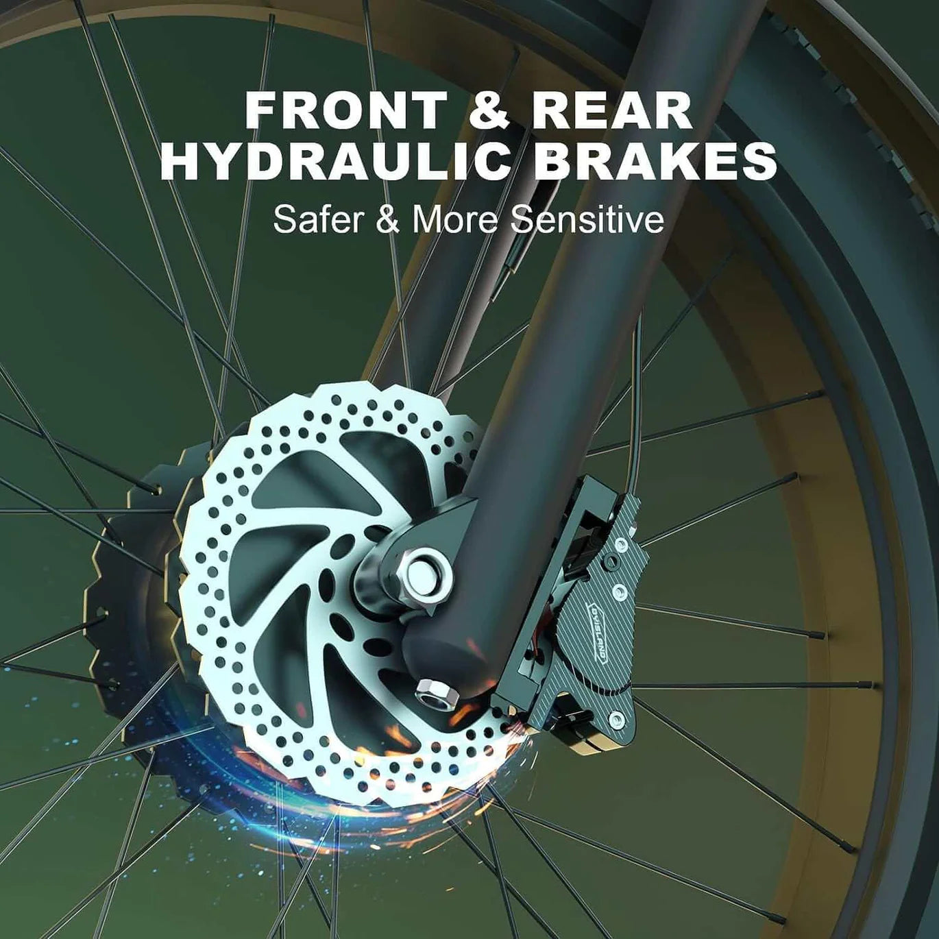 Zeegr S1 E-Bike Dual Motor By Bluvall 35MPH AWD 2000W 60 Miles Electric Bike