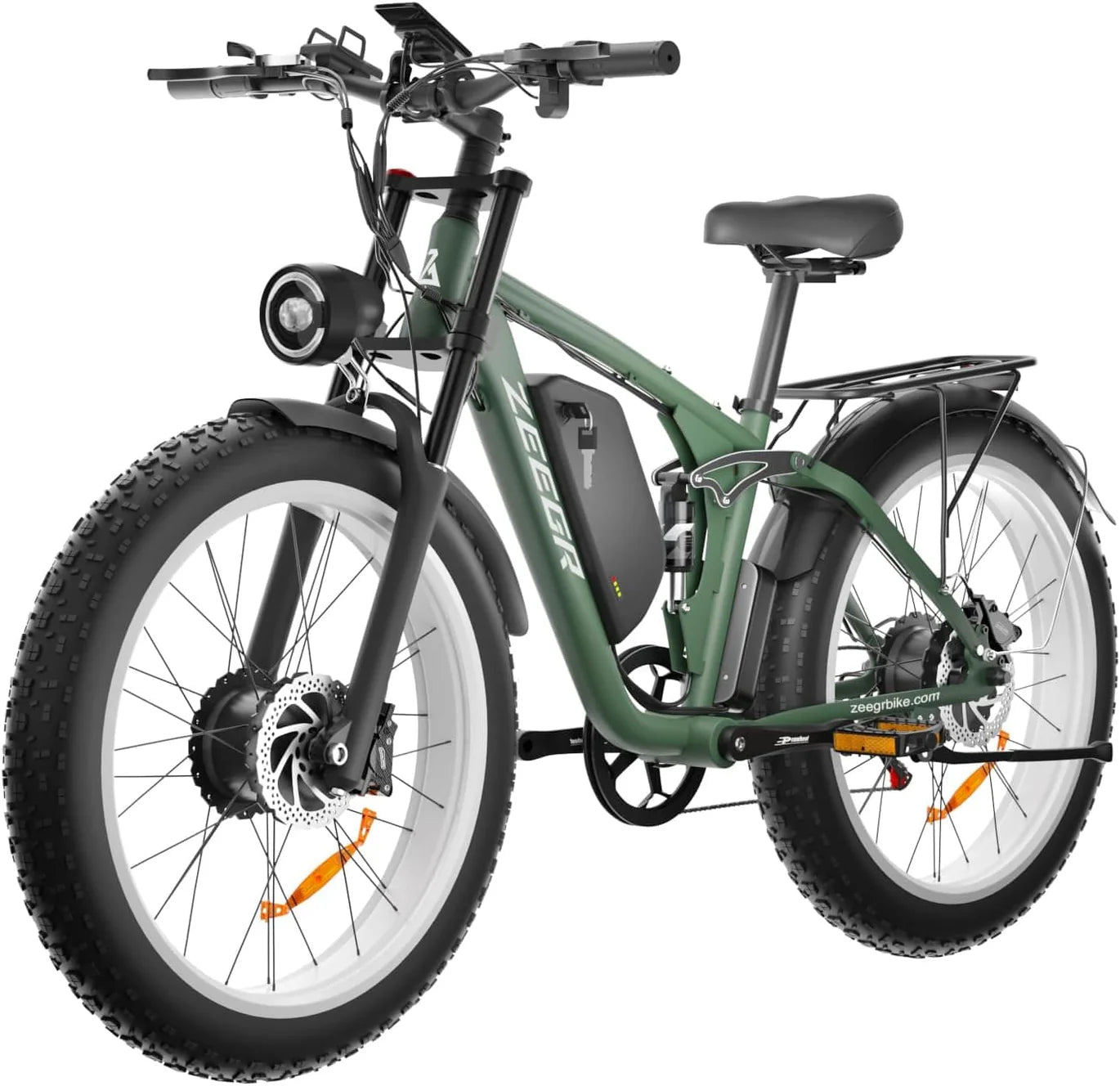 Zeegr S1 E-Bike Dual Motor By Bluvall 35MPH AWD 2000W 60 Miles Electric Bike