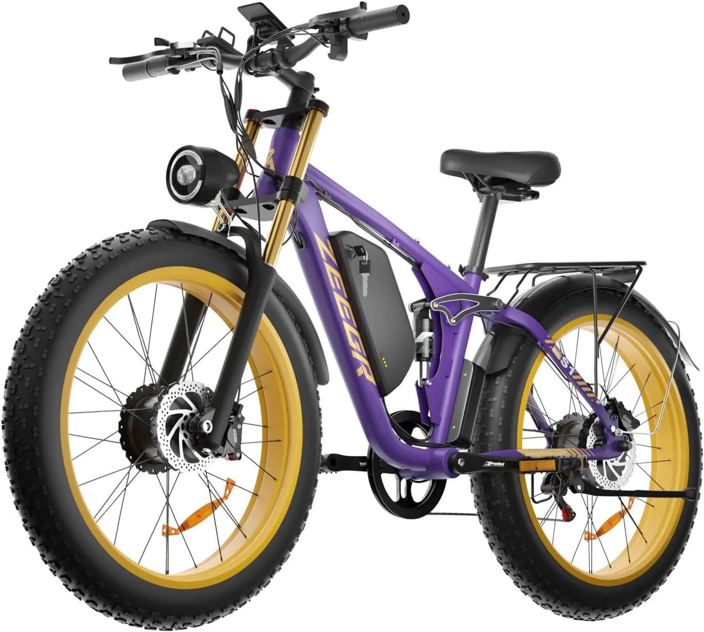 Zeegr S1 E-Bike Dual Motor By Bluvall 35MPH AWD 2000W 60 Miles Electric Bike