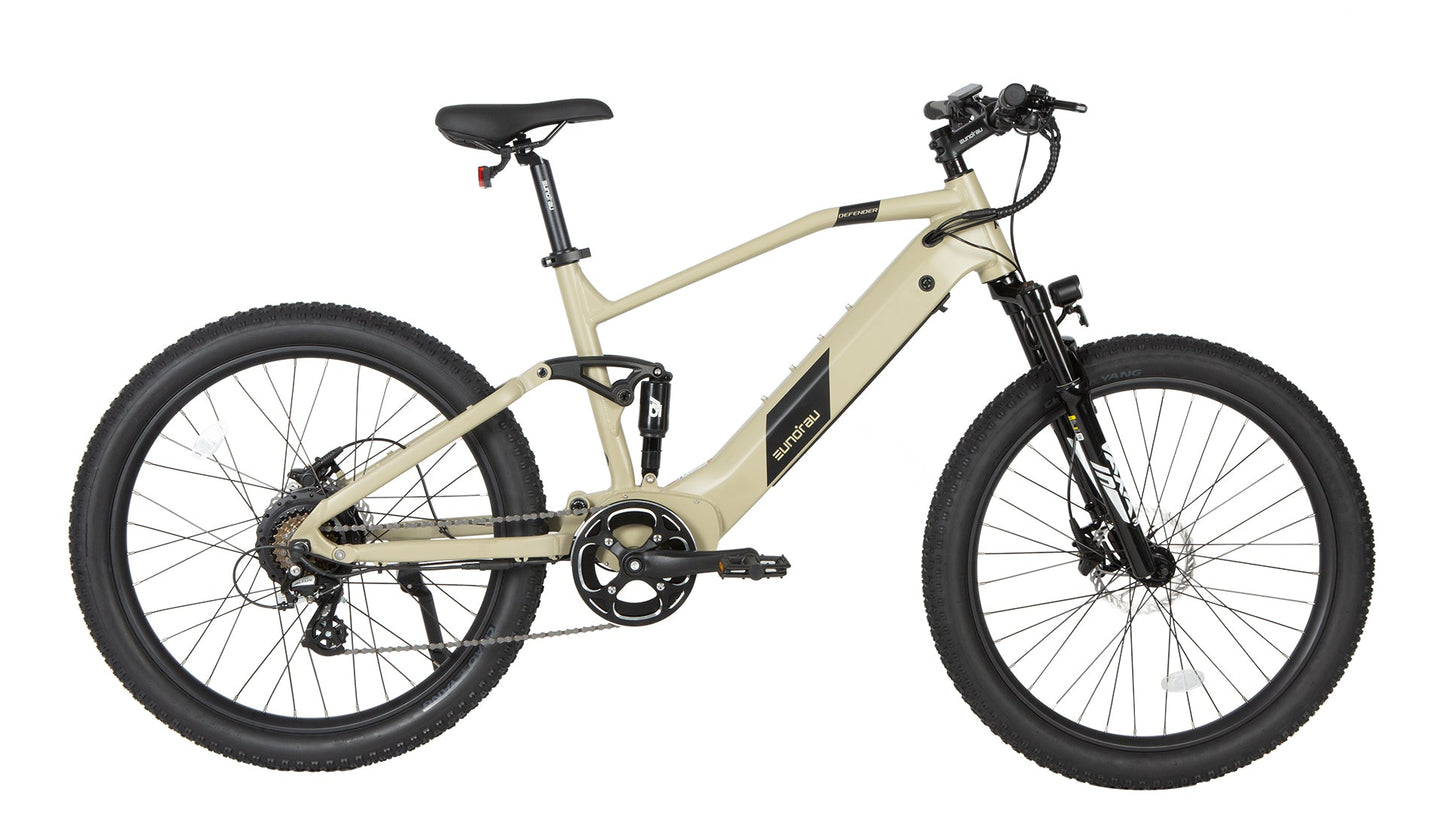 The DEFENDER E-Bike by Eunorau 48V500W Rear Motor with 60N.M