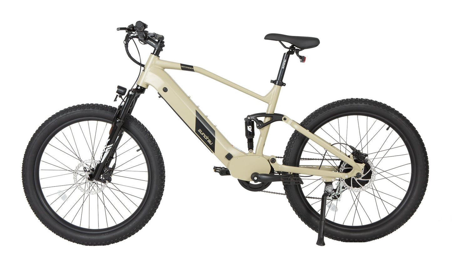The DEFENDER E-Bike by Eunorau 48V500W Rear Motor with 60N.M