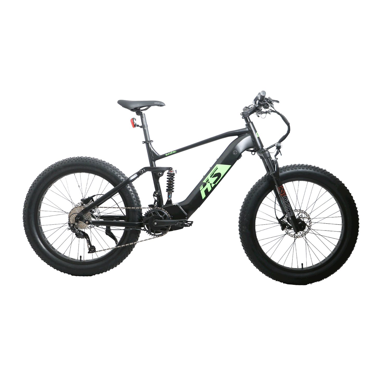 FAT-HS  E-Bike by Eunorau - 26" Fat Tire Model FAT-HS 1000W - FREE EXTRA BATTERY