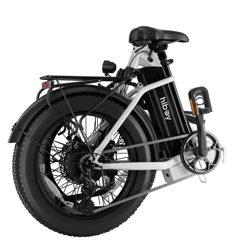 Hiboy EX6F Low-Step Foldable Electric Bike -Front Shocks- 75 Miles - 500 Watts -