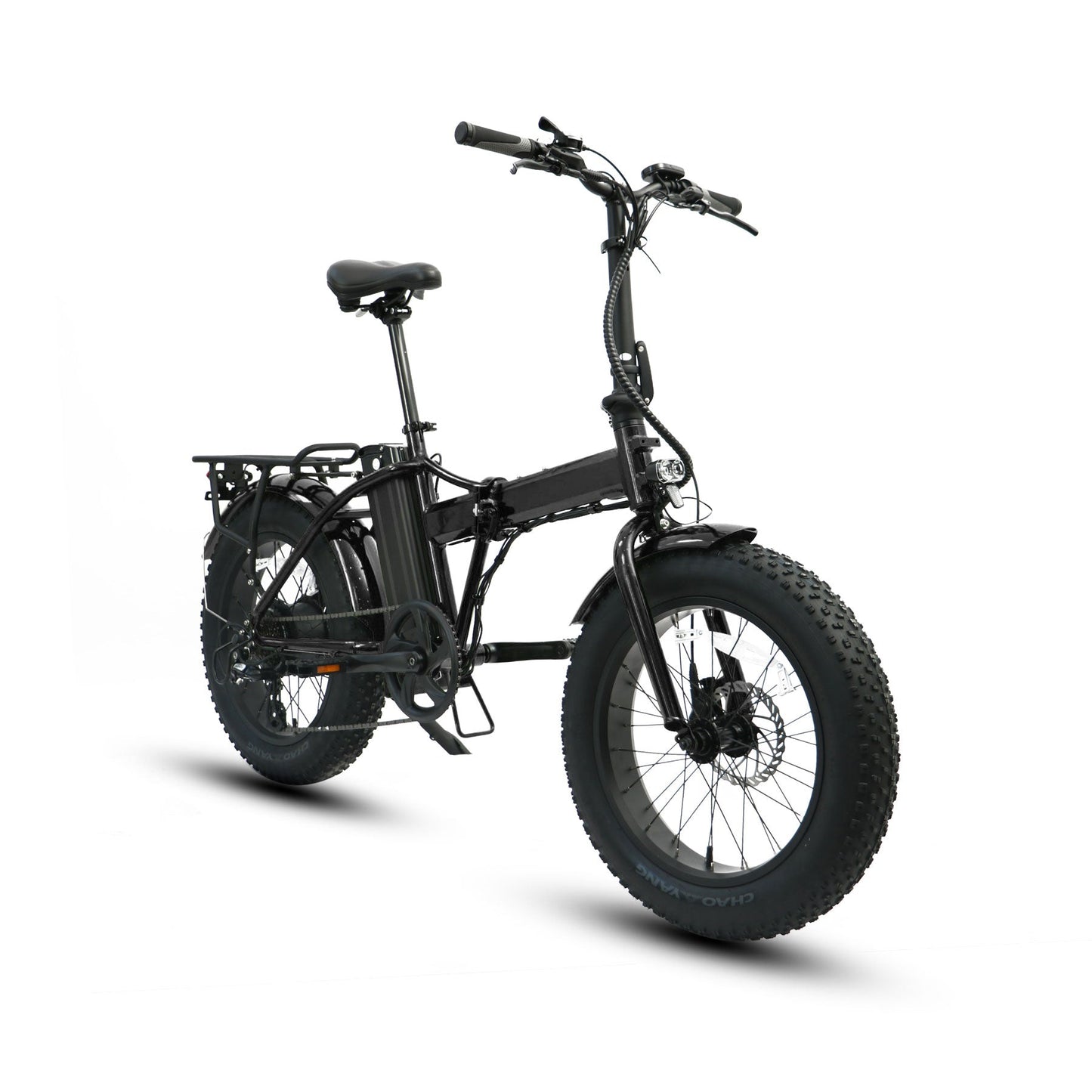 The E-FAT-MN E-Bike by Eunorau   48V/500W brushless DC hub motor HIGH TORQUE installed in the rear wheel
