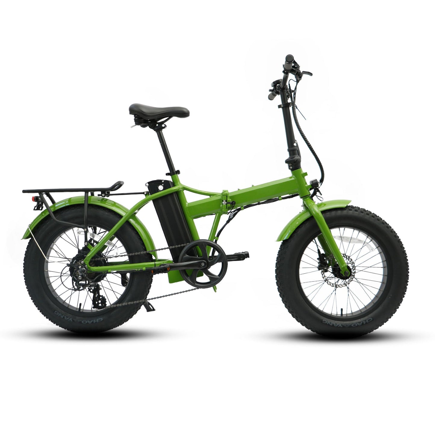 The E-FAT-MN E-Bike by Eunorau   48V/500W brushless DC hub motor HIGH TORQUE installed in the rear wheel
