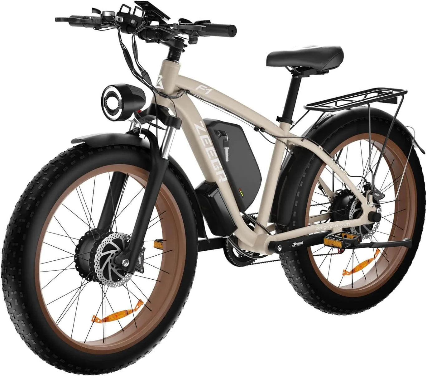 Zeegr F1 Pro Dual Motor BY Bluvall - AWD Fat Tire Electric Bike 2000W 22.4AH
