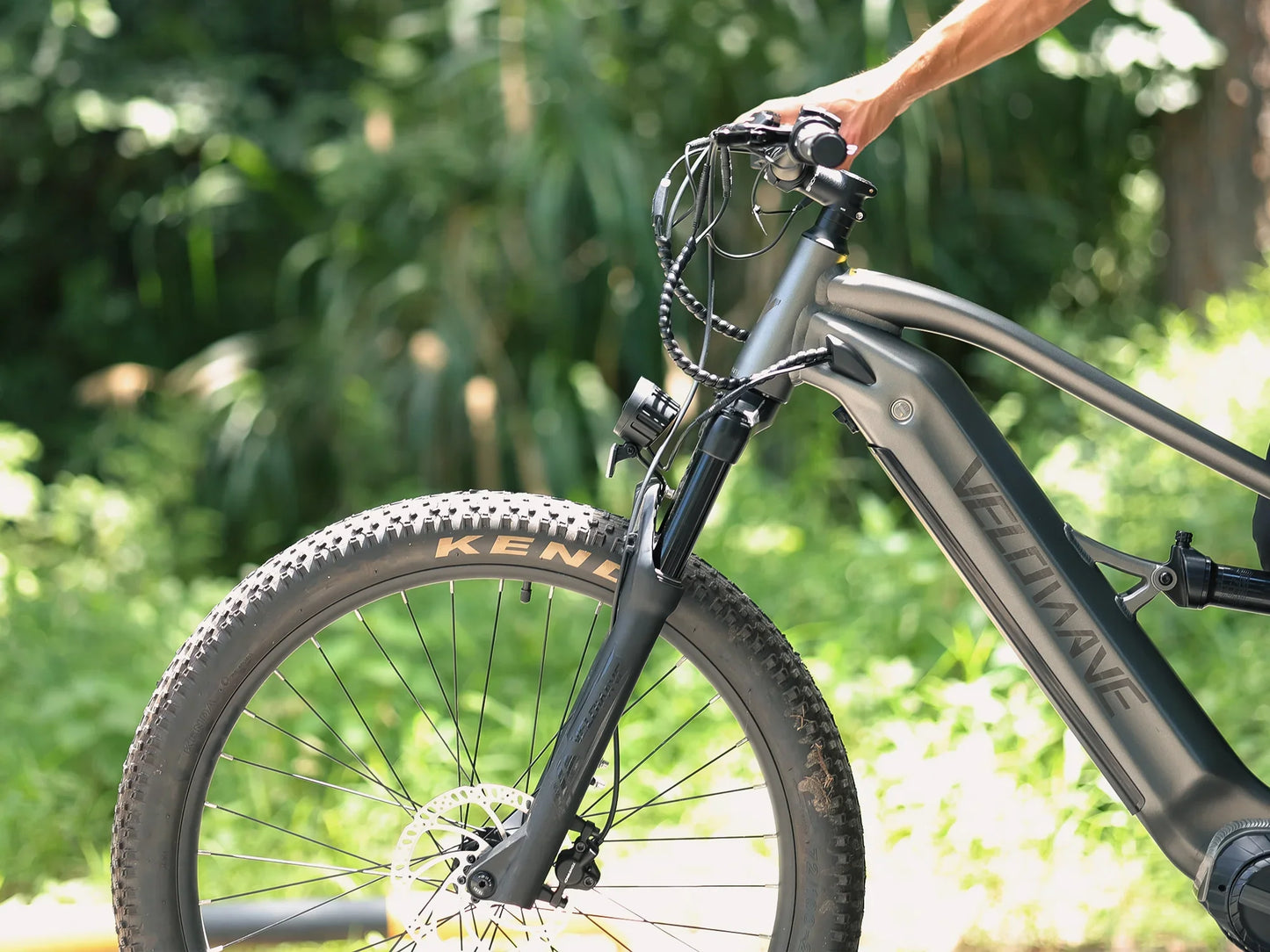 Forest SM MTB E-BIKE By Velowave - Mountain Bike - 48V 500W 130NM - Up to 70 Miles* on PAS, 40 Miles* on Throttle