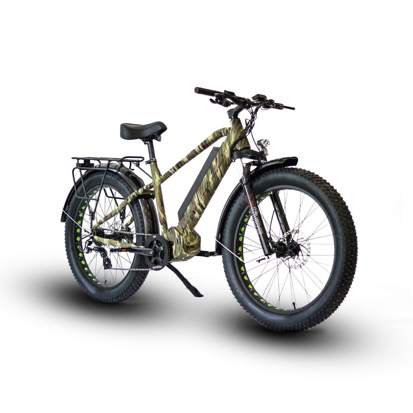 FAT-HD .HUNTER X7 - E-Bike by Eunorau - 26" Fat Tire Model FAT-HD 1000W - FREE EXTRA BATTERY