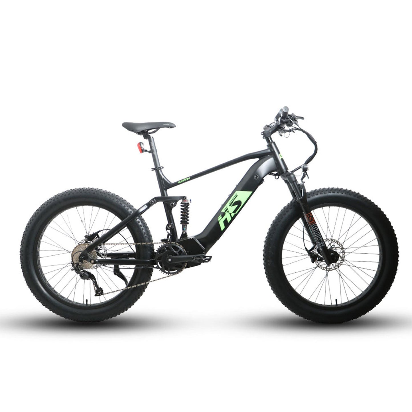 FAT-HS  E-Bike by Eunorau - 26" Fat Tire Model FAT-HS 1000W - FREE EXTRA BATTERY