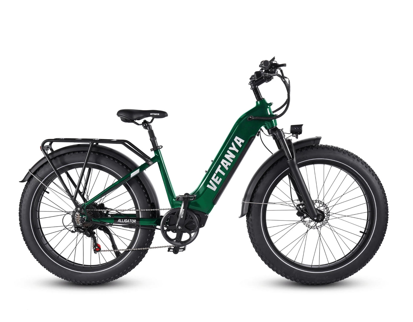 The ALIGATOR Step Thru E-Bike By Vetanya - 750 WATT - 20 AMP Mountain or City