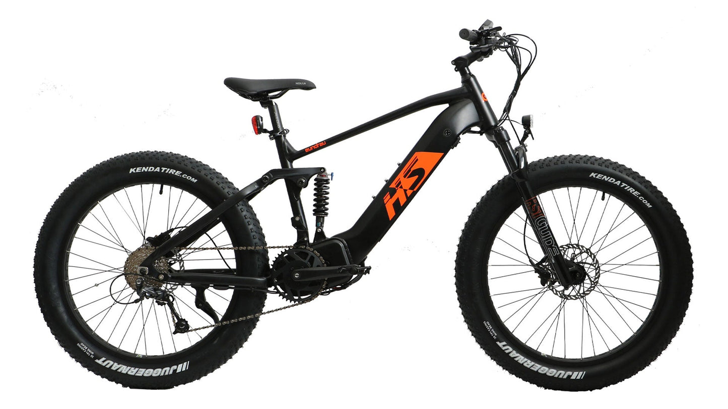 FAT-HS  E-Bike by Eunorau - 26" Fat Tire Model FAT-HS 1000W - FREE EXTRA BATTERY