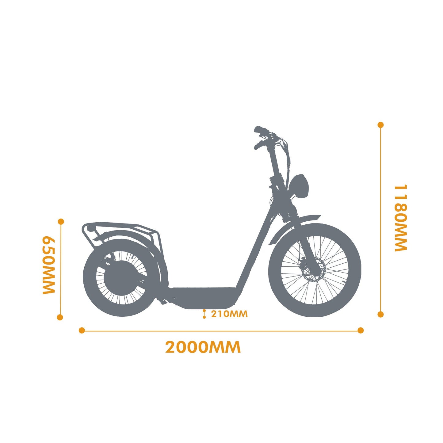 09 JUMBO Electric Scooter by Eunorau -   JUMBO 48V1000W Powerful Fastest Stand up Motor Kick Scooter E-Bike