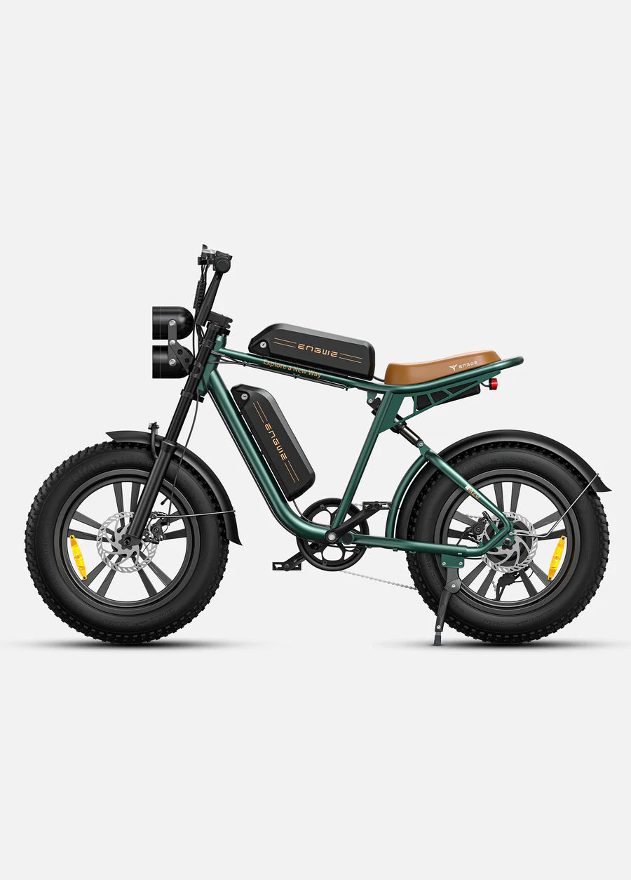 The M20 E-Bike by Engwe - 1000W(Peak) 47 miles+47 miles Dual Suspension Long Range E-bike