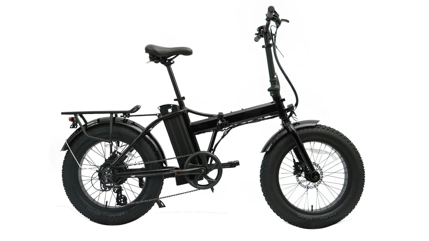 The E-FAT-MN E-Bike by Eunorau   48V/500W brushless DC hub motor HIGH TORQUE installed in the rear wheel