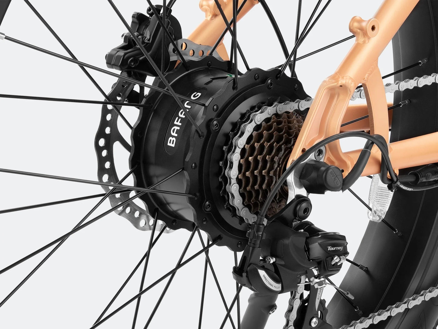Rover Step Thru Electric Bike by Velowave - E-Bike with over 50 miles per charge - 750 Watt Bafang gear hub motor