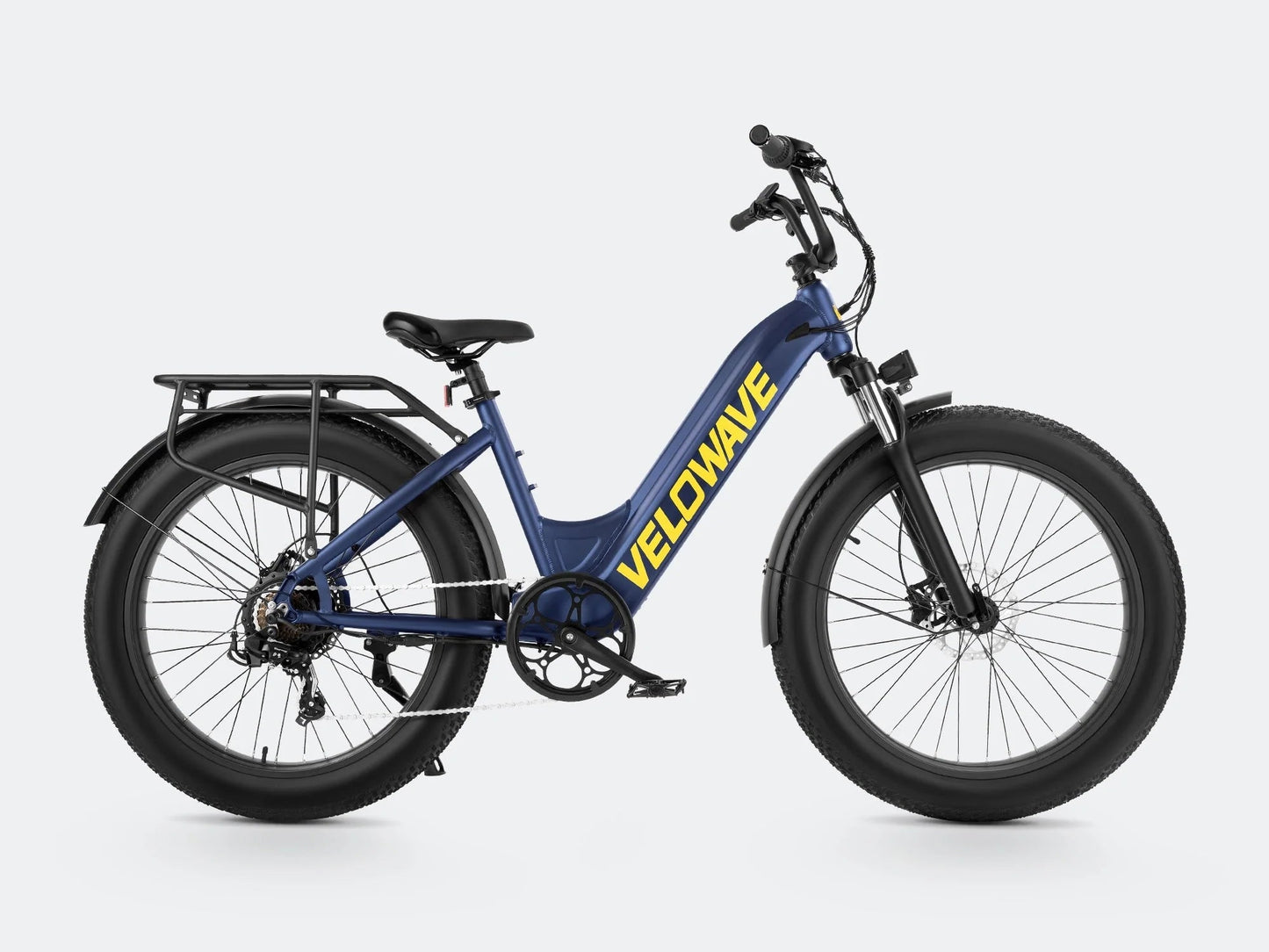 Rover Step Thru Electric Bike by Velowave - E-Bike with over 50 miles per charge - 750 Watt Bafang gear hub motor Ride-Electric-Bikes