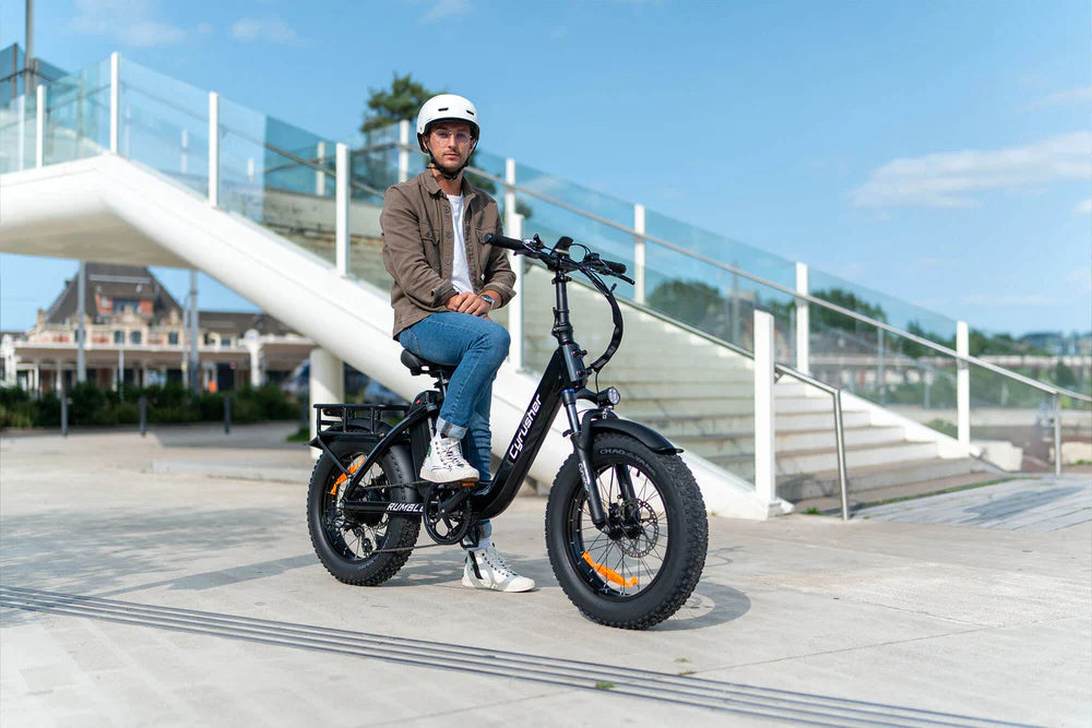 RUMBLE E-Bike by Cyrusher - Mountain - Commuting -  Range 58 miles - Speed 28 MPH - 48V 18AH - 500W
