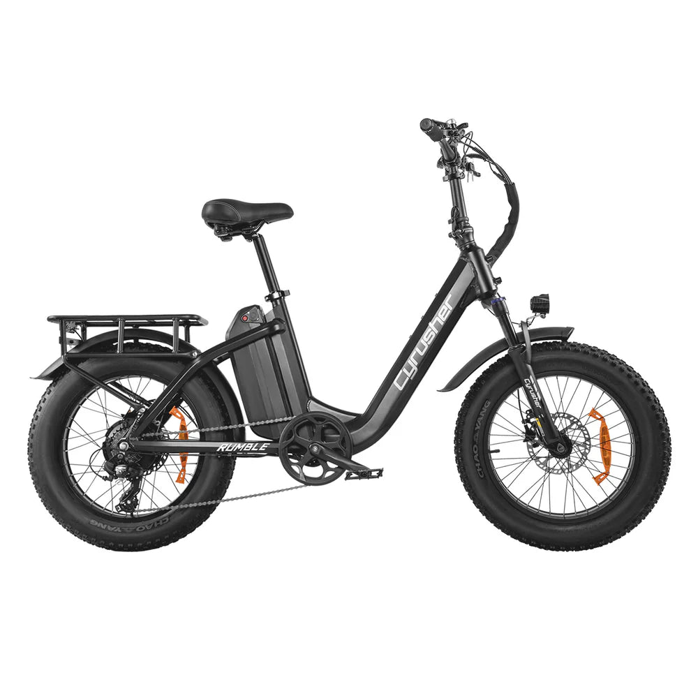 RUMBLE E-Bike by Cyrusher - Mountain - Commuting -  Range 58 miles - Speed 28 MPH - 48V 18AH - 500W
