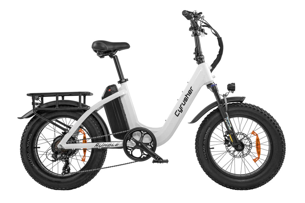 RUMBLE E-Bike by Cyrusher - Mountain - Commuting -  Range 58 miles - Speed 28 MPH - 48V 18AH - 500W