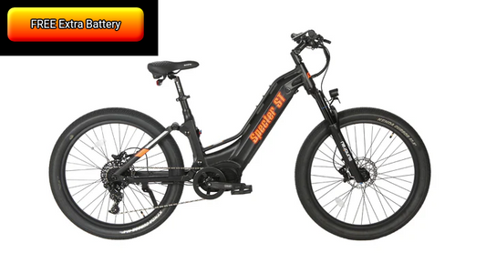 BUY SPECTER-ST 2024  E-Bike by Eunorau - 27.5"*3.0" MTB Tire Model SPECTER ST 1000W - FREE EXTRA BATTERY