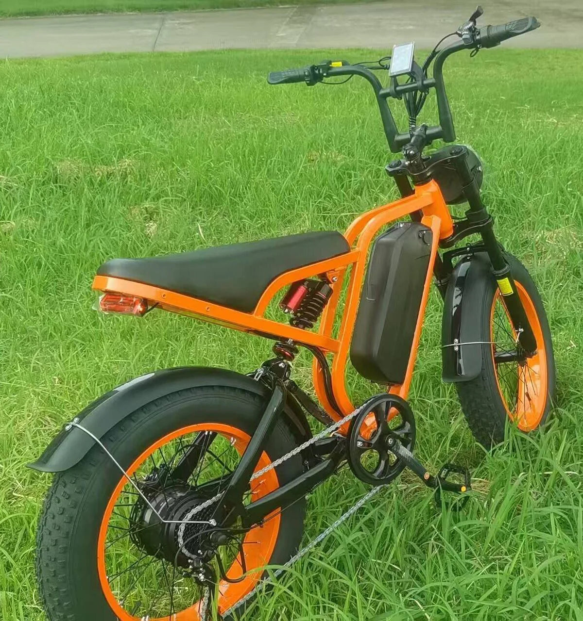04 SU8 E-Bike By Bluvall -  32MPH - 80 Mile Range - Full Suspension - Electric Bike