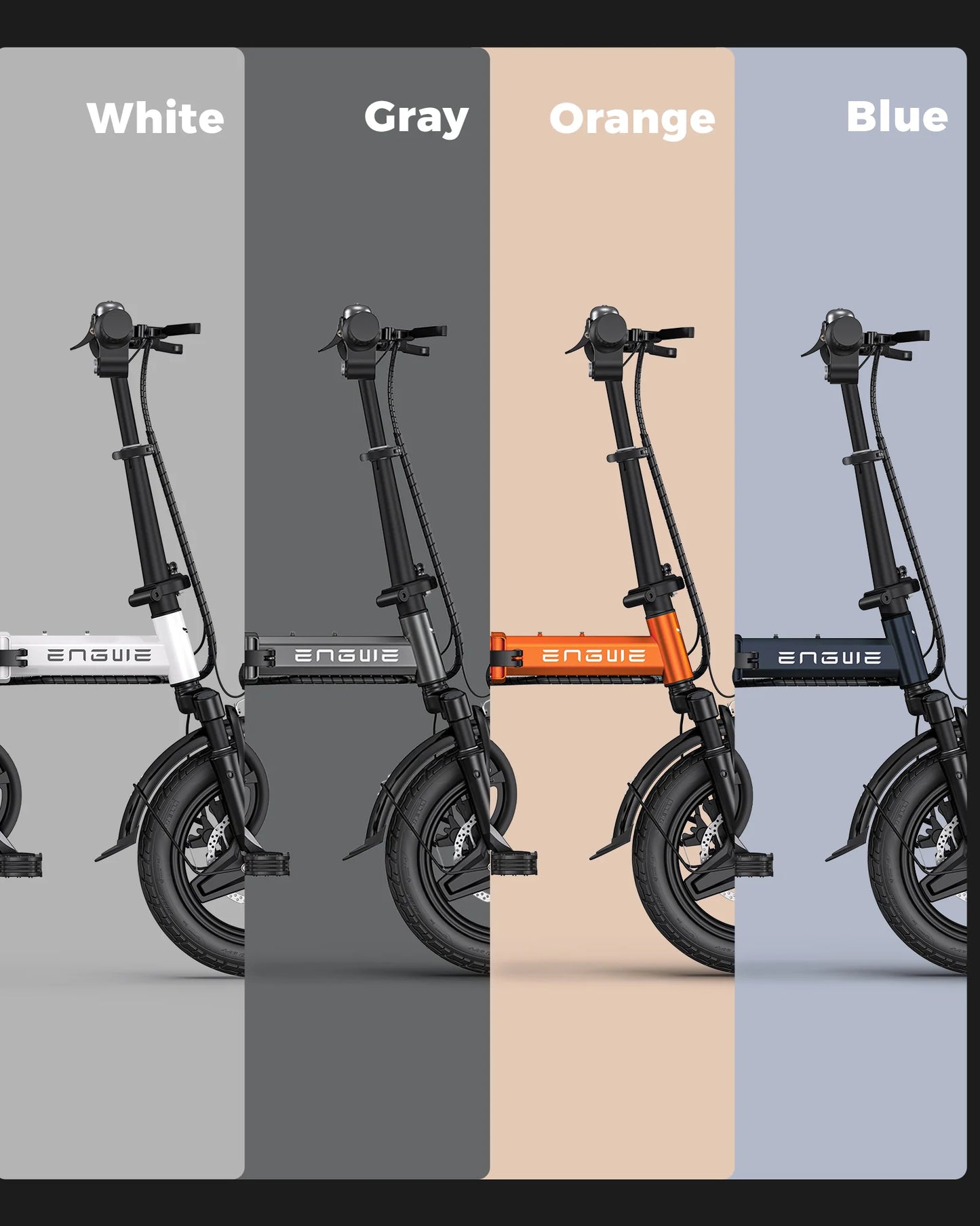 T14 MINI E-BIKE by ENGWE Folding E-Bike 14inch 350W 48V10A city scooter kids