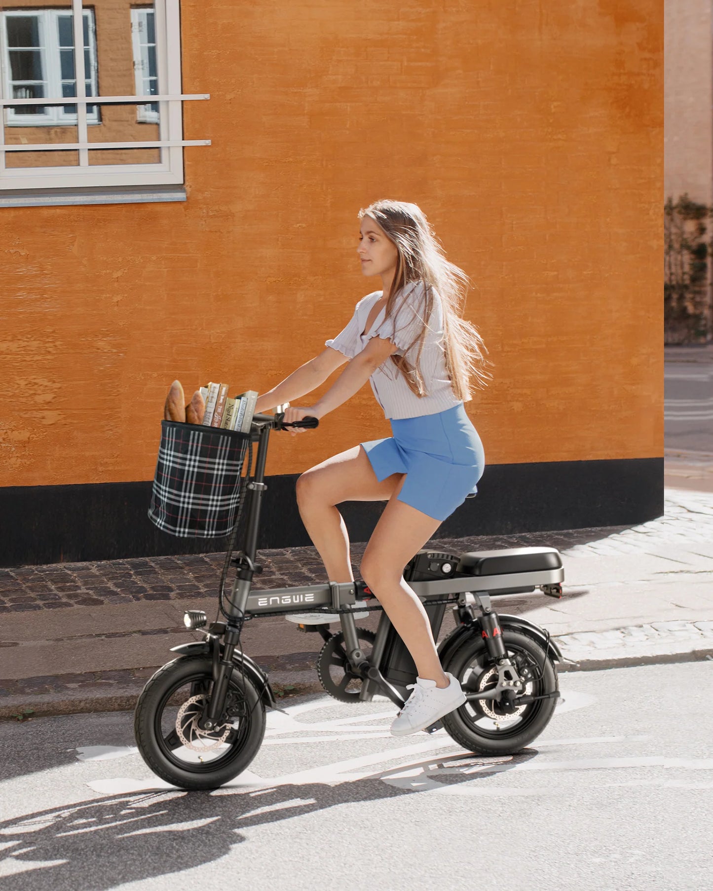 T14 MINI E-BIKE by ENGWE Folding E-Bike 14inch 350W 48V10A city scooter kids