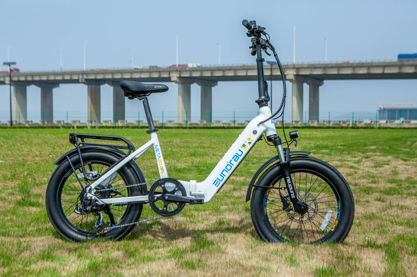 META Foldable   E-Bike by Eunorau - 20" City Model Meta20 