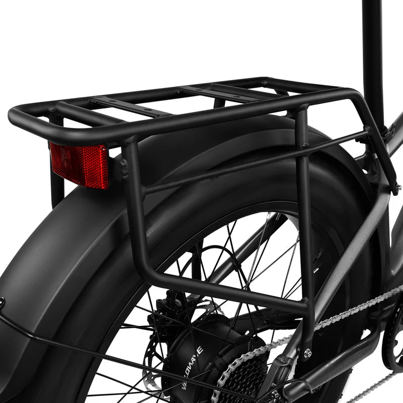E1 26'' Step-Over Fat Tire E-Bike by Veefa - 750W(Peak 1000W) motor - top speeds of 28 MPH - lockable, removable battery
