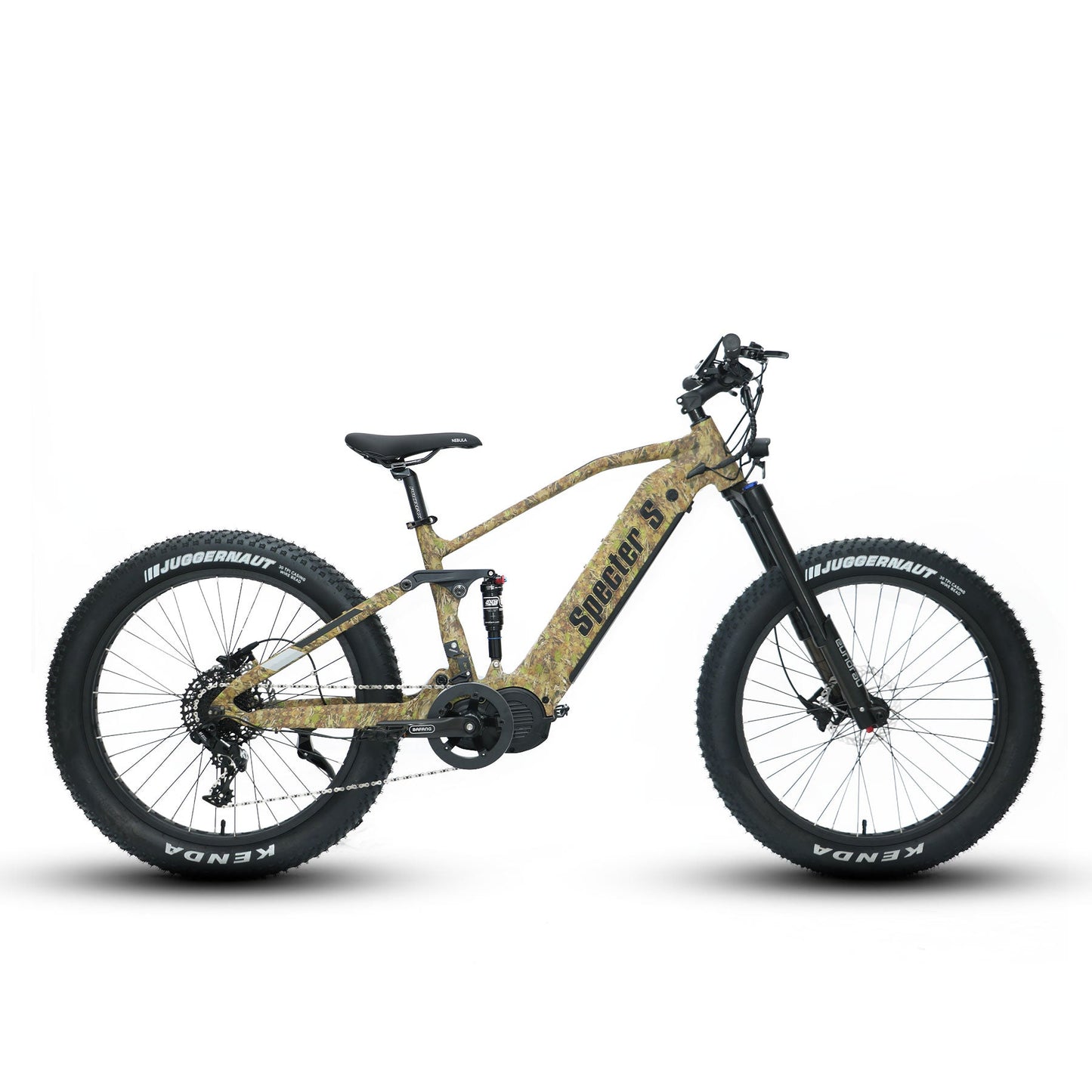 SPECTER-S 2024 E-Bike by Eunorau - 26" Fat Tire Model Specter S 1000W - FREE EXTRA BATTERY