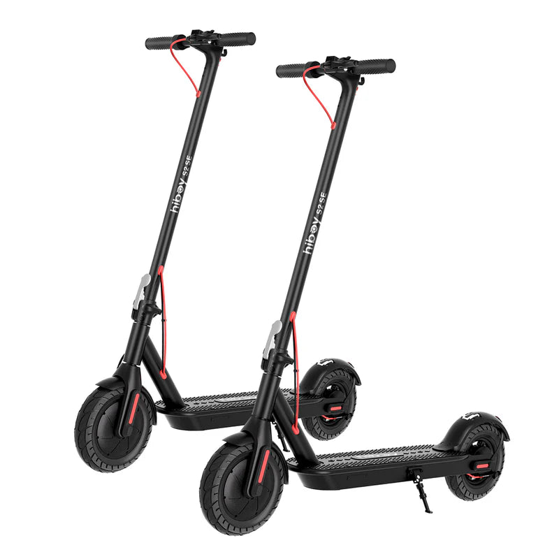 03 Hiboy S2 SE Electric Scooter - Max Range: 17 Miles Top Speed: 19 MPH Ride-Electric-Bikes