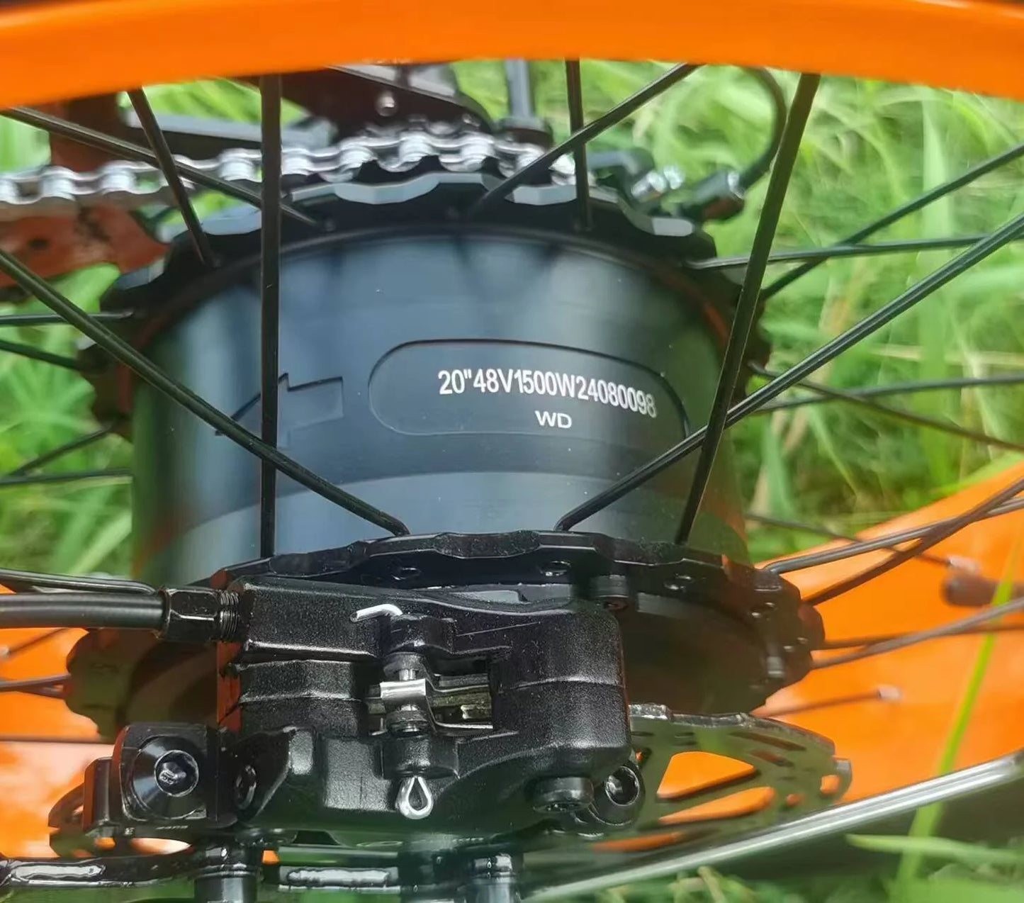 04 SU8 E-Bike By Bluvall -  32MPH - 80 Mile Range - Full Suspension - Electric Bike