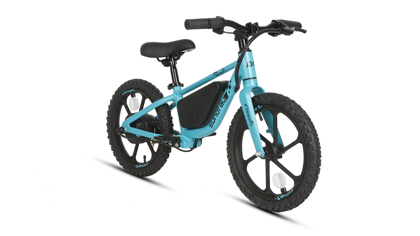 EKIDS-16 2024 E-Bike by Eunorau 24V 10AH battery with EUNORAU-designed battery casing