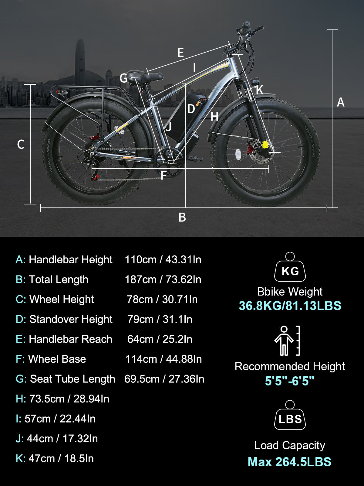 F01 - E-Bike BY VOLTCYCLE - 60 miles on pedal assist - 30 mph