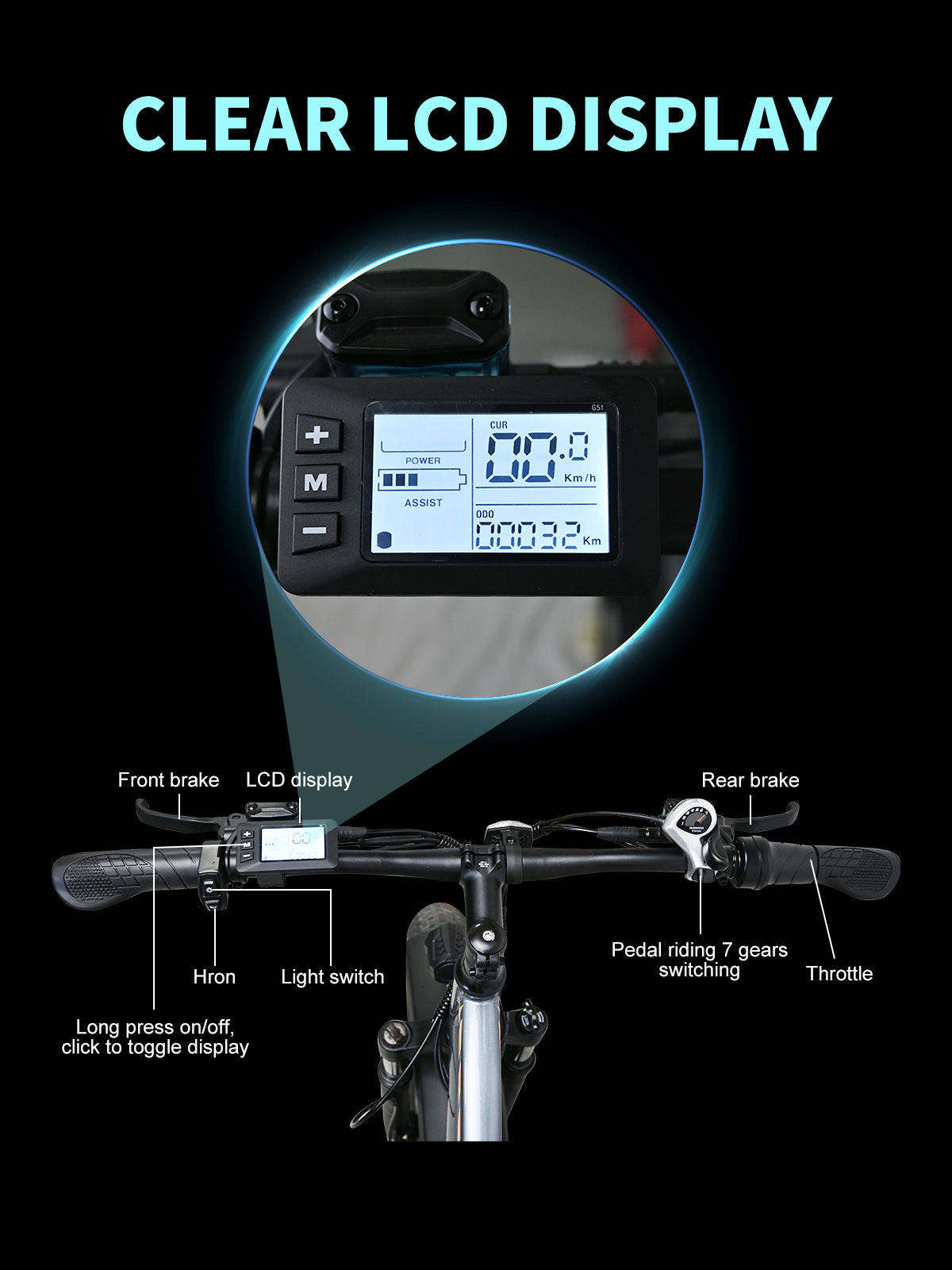 F01 - E-Bike BY VOLTCYCLE - 60 miles on pedal assist - 30 mph