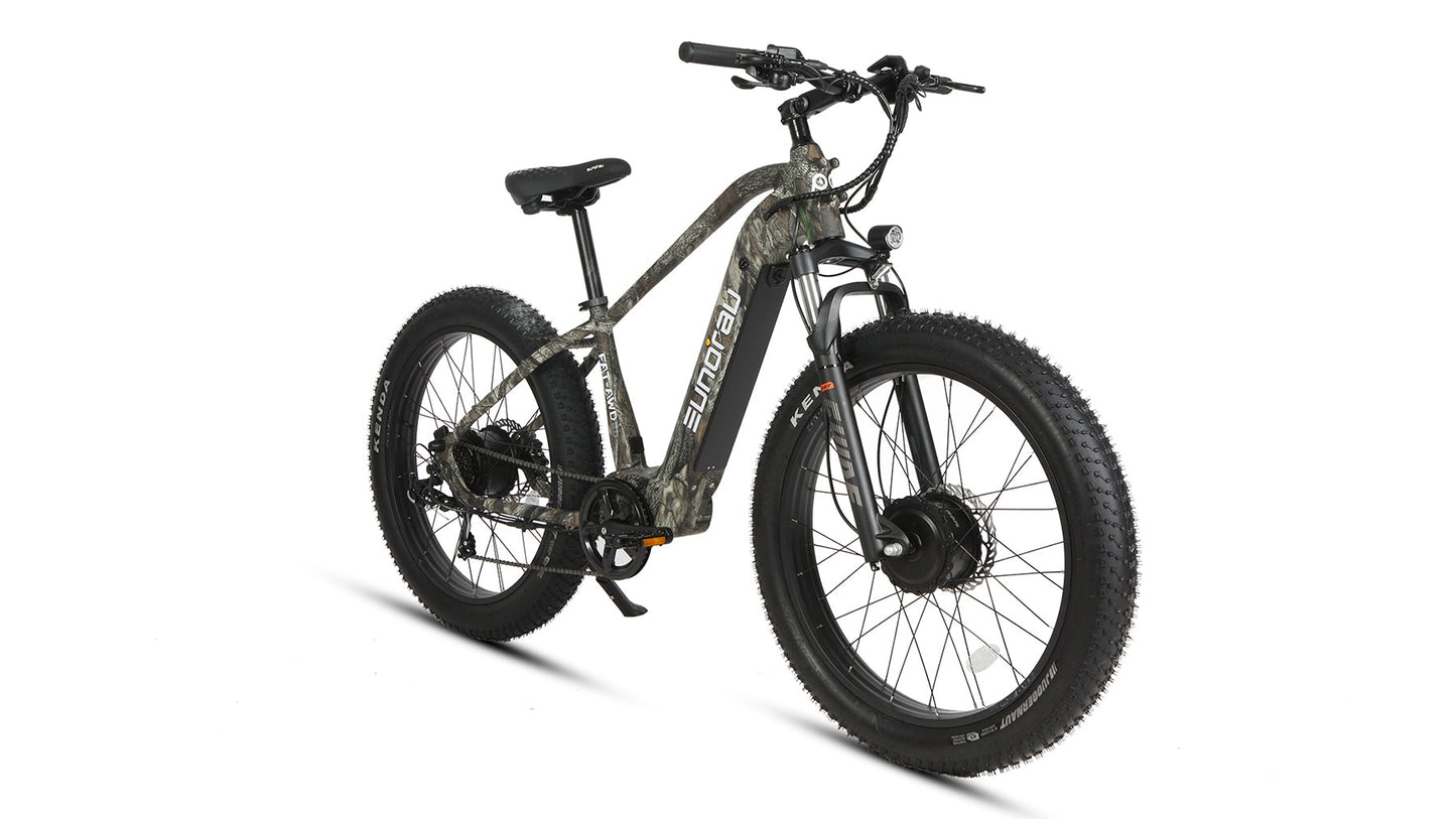 FAT-AWD 2.0  E-Bike by Eunorau - 26" Fat Tire Model FAT-AWD