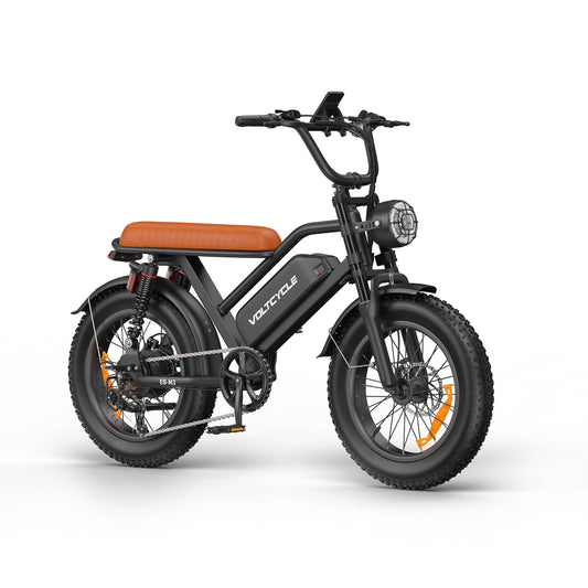 M3 - E-Bike BY Voltcycle - 1000W Electric Bike for Adults, 7 Speed Ebike with 26" Fat Tire, Max 30MPH & 50 Miles,