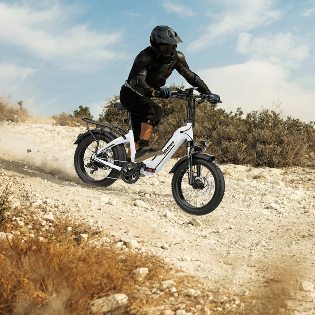 The BF1 Step Through Folding E-Bike BY  Hidoes® -  750W - 20"*4" Fat Tire