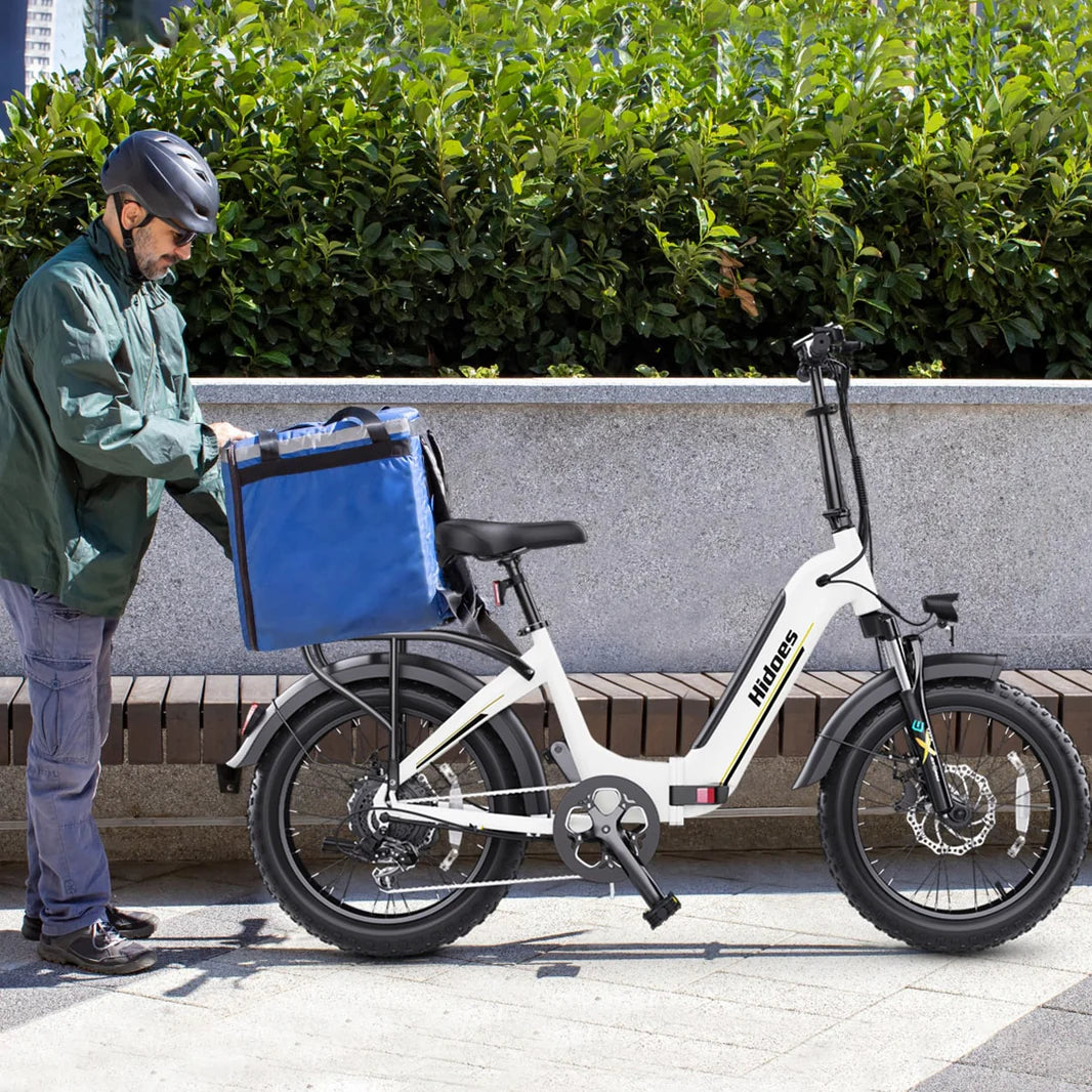 The BF1 Step Through Folding E-Bike BY  Hidoes® -  750W - 20"*4" Fat Tire