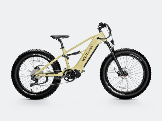 BRAWNY XM E-Bike by Velowave - Mountain Bike - Up to 85 Miles* on PAS, 60 Miles* on Throttle - 28 MPH