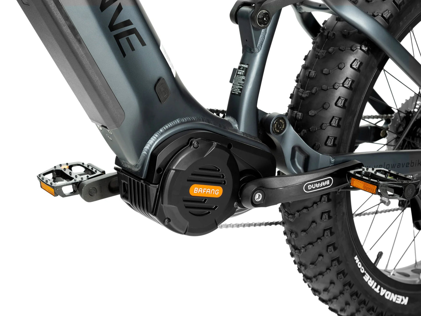 BRAWNY XM E-Bike by Velowave - Mountain Bike - Up to 85 Miles* on PAS, 60 Miles* on Throttle - 28 MPH