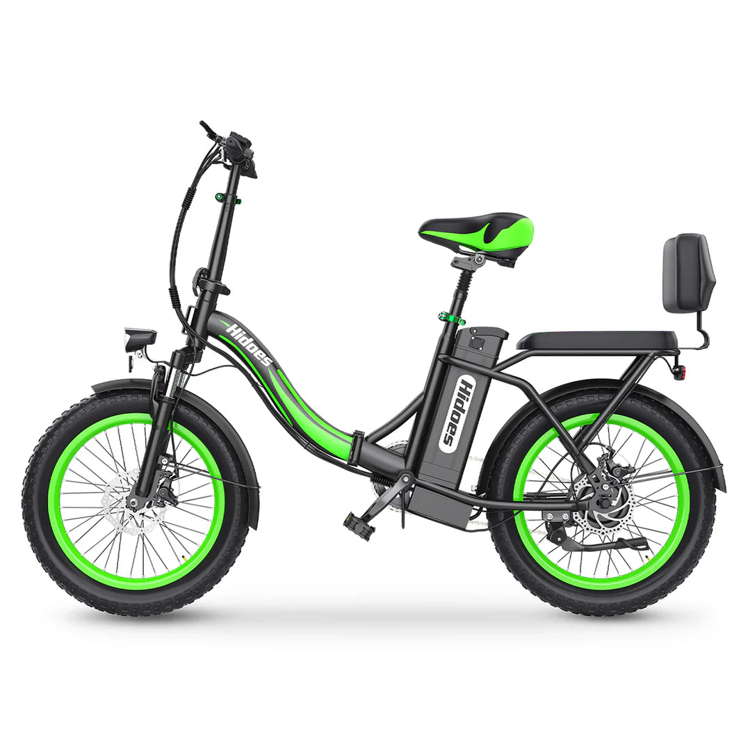 The C1 Electric Bike By  Hidoes  Passenger seat for commuting in the City - Folding E-Bike