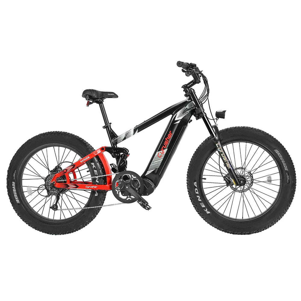 RANGER  Mountain All Terrain Air Shock E-Bike By Cyrusher - Bafang motor, 20 Ah battery,