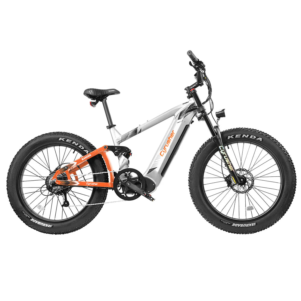 RANGER  Mountain All Terrain Air Shock E-Bike By Cyrusher - Bafang motor, 20 Ah battery,